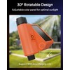 Lumary Solar WiFi Sprinkler Timer with Flow Monitor, Smart Water