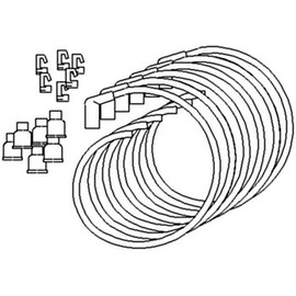 26A60 6 Cyl. Spark Plug Wire Set Fits Oliver 1550 1555 1600 1650 1655 1750 1755