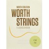 Worth Strings, Clear Fluoro-Carbon Concert Sporan Ukulele Strings Medium (0.0205-0.0260-0.0291-0.0224)