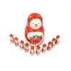 Semyonov Number Play Toy, 10 Pieces, Russian Goods, Bear,