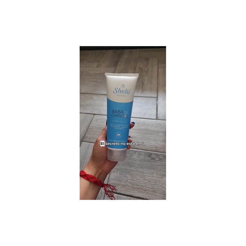 Crema Facial Baba De Caracol Sheló Nabel Manchas Cicatrices