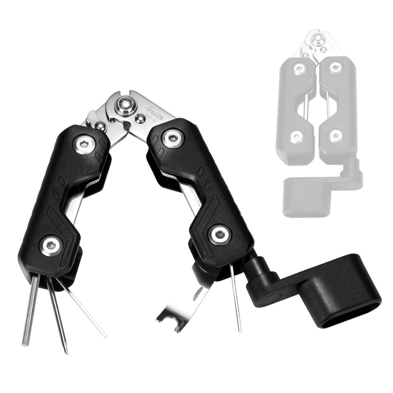 GUITTO Guitar String Winder Cutter, Bridge Pin Puller with 3