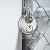 Puroma Keyed Padlock, Stainless Steel Discus Locker Lock Heavy Duty