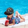 Malaxlx Kids Baseball Cap Dinosaur Black Summer Sun Hat Adjustable