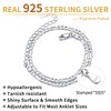 ChicSilver 2.8mm Figaro Chain Anklet 925 Sterling Silver Ankle Bracelets