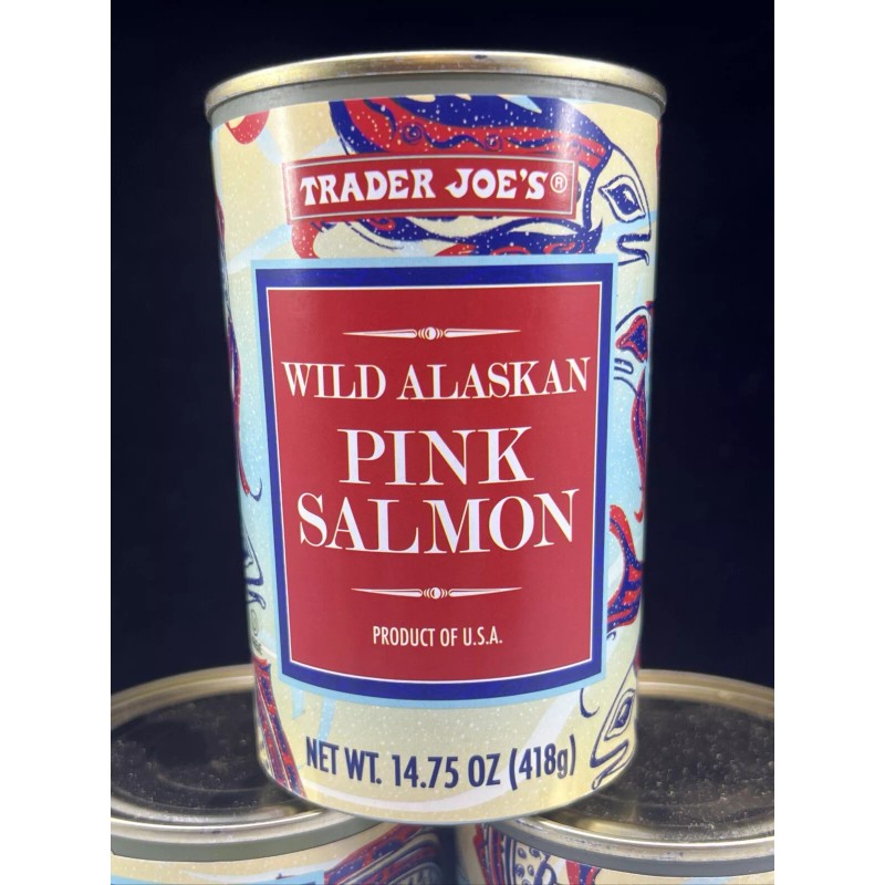 Trader Joe’s 2X Trader Joe’s Wild Caught Alaskan Pink Salmon