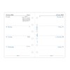 Filofax Week on Two Pages 2026 Pocket Diary Refill, English,
