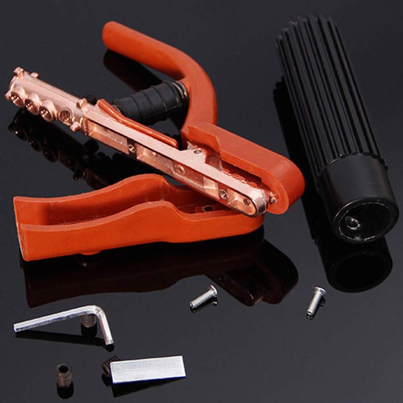 Welding Electrode Holder Stick Welder Copper Heat Resistant Jaw Mini