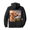 Hunting Yellow Labrador Ducks Geese Dog Lab Hunting. Pullover Hoodie
