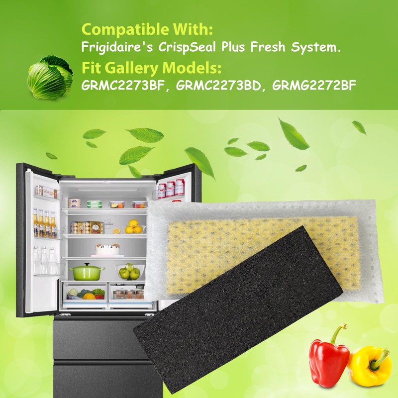 2 Pack Replacements for Frigidaire PureAir PK-2 Produce Keeper Plus