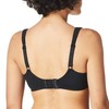Olga Women's Tee Contour Bra, Black, 38DD