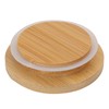 6Pcs Jar Wood Lid Set Easy to Clean Storage Jar