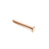 50 PCS Copper Clout Nails Roofing Slate Felt Nail, Tree