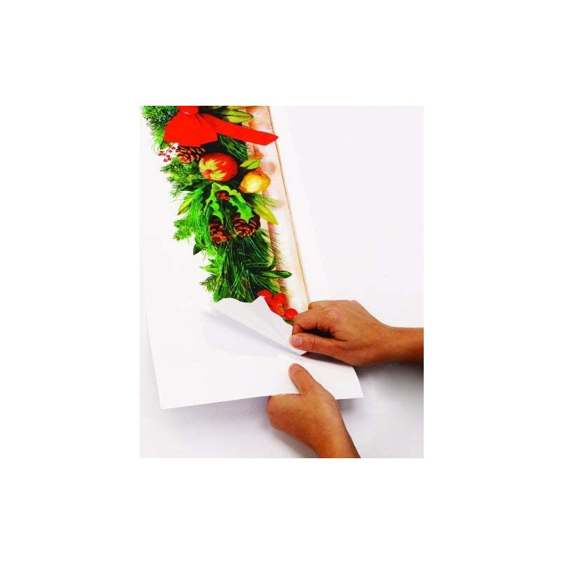 RoomMates Children's Repositionable Wall Stickers – Holiday Swag