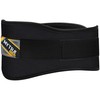 Mytra 6 Inch N8 Weight Lifting Curved Belt, black, m