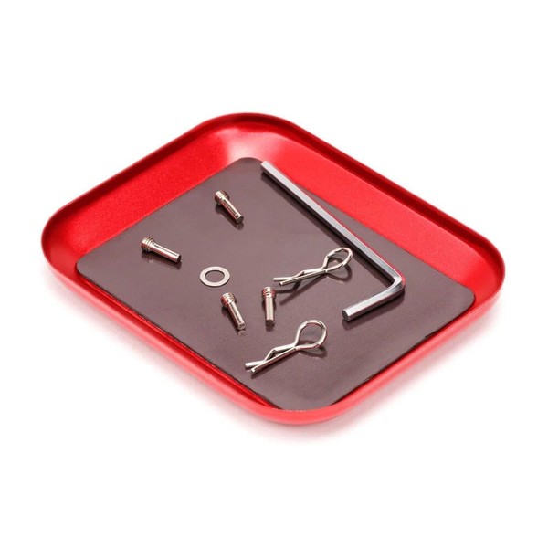 SpeedyFPV Aluminum Screw Tray with Magnetic Base, 4.1x3.3 inches, 6061