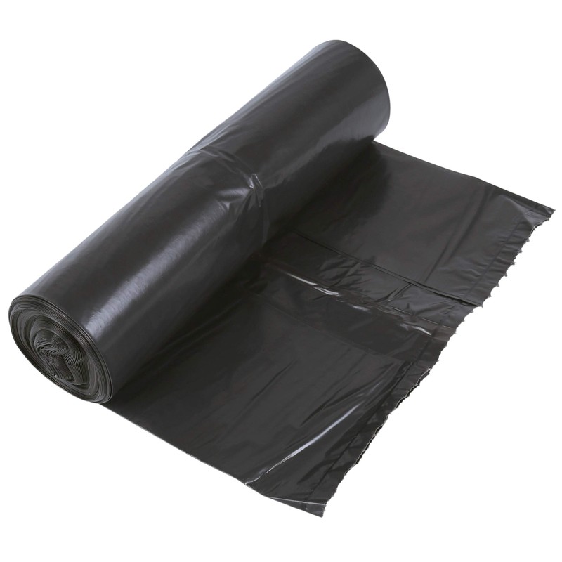 sarcia.eu Black LDPE Heavy Duty Bin Bags 60L 50 Bags