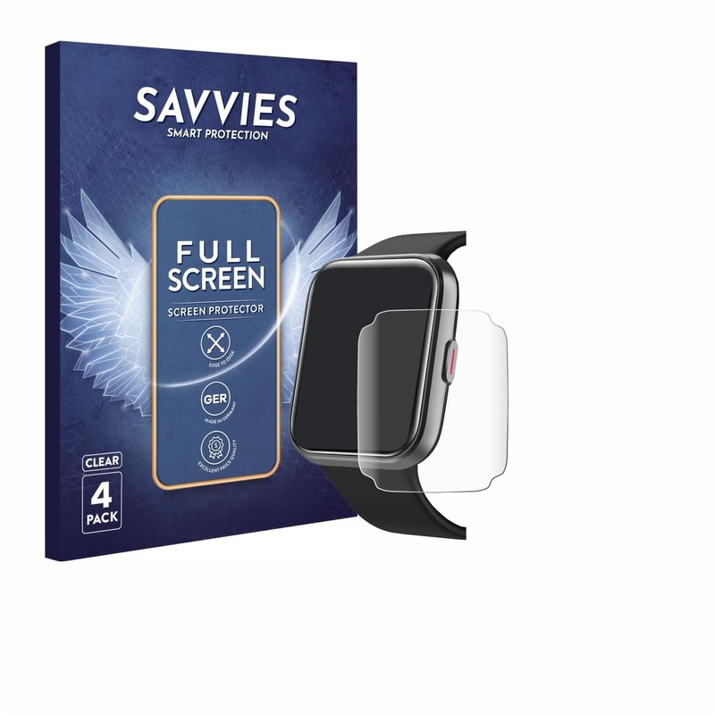 Savvies Pack of 4 Full Screen Protectors for Tensky ID208