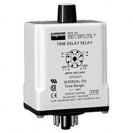 H7820 Time Delay Relay 24VAC/DC 10A DPDT 2VA