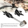 CYTGOUPER Bushcraft Tools Hand Auger Drill Bit Set, Wood Drills