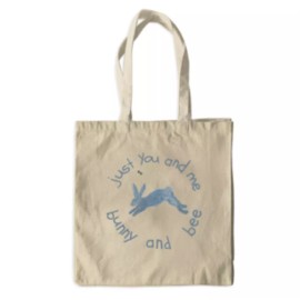 Mon Petit Bijou by Dawne Easter Bunny Bunnies Rabbit Rabbits Eggs Easter Basket Tote Bag Grocery Purse