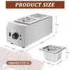 Chocolate Melting Pot, 9 Lbs 2 Tanks Chocolate Tempering Machine