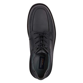 Dockers Mens Glacier Synthetic Leather Rugged Casual Oxford Shoe, Black, 11 M