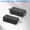 JSADZKJ Micro to Mini USB Adapter,Micro USB Female to 8