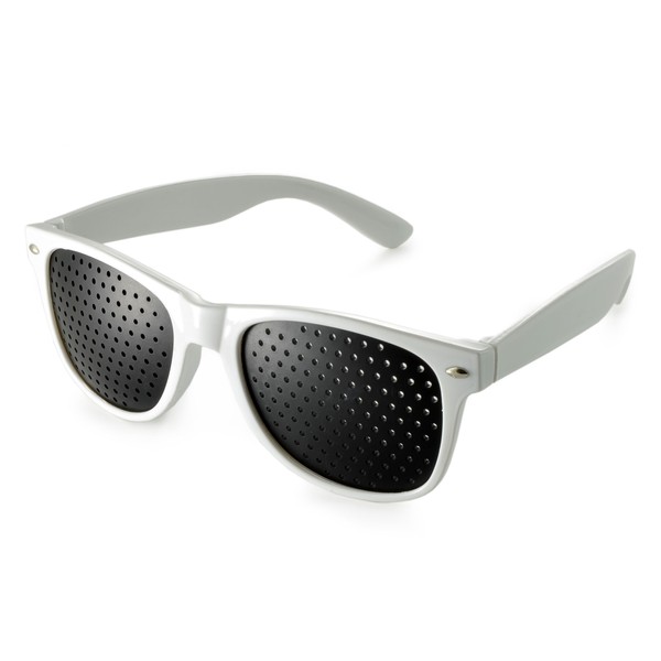 Ganzoo Pinhole Glasses/Grid Glasses for Eye Training for Relaxation, with