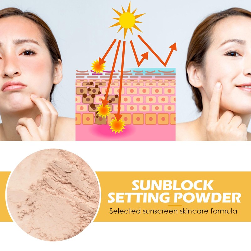 Mineral Sun Protection Powder, Refillable Broadband Sun Protection SPF 50,