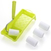 Paint Roller 2 Inch,High-Density Foam Roller with Frame,Tray,Mini Paint Roller