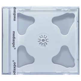 CheckOutStore 10 Standard White Double CD Jewel Case