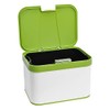 Compost Kitchen Counter Bin (1.13 gallon/4.3 liter) - Green Lid