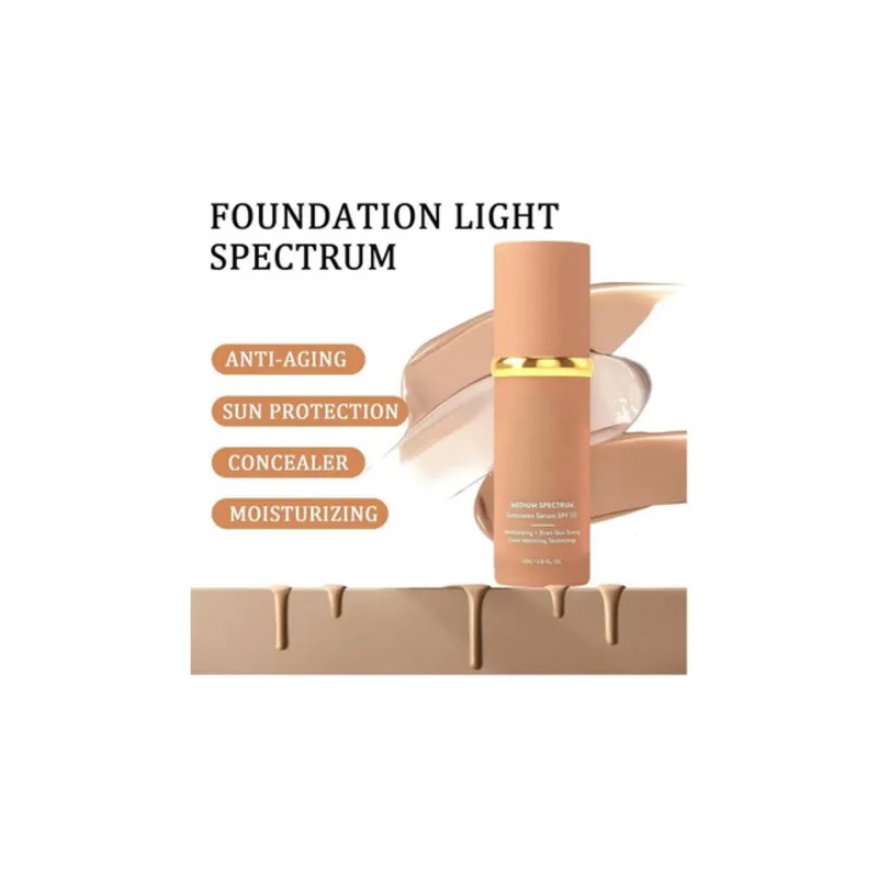 Bio Foundation 4 En 1, Base Hidratante Que Cambia De