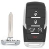 Keyecu Replacement Remote Car Key case Shell for Ram 1500