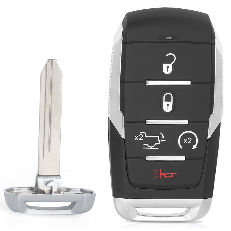 Keyecu Replacement Remote Car Key case Shell for Ram 1500
