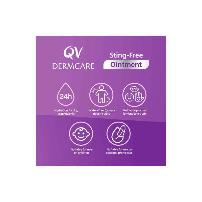 QV Ego QV Dermcare Sting-Free Ointment 100g