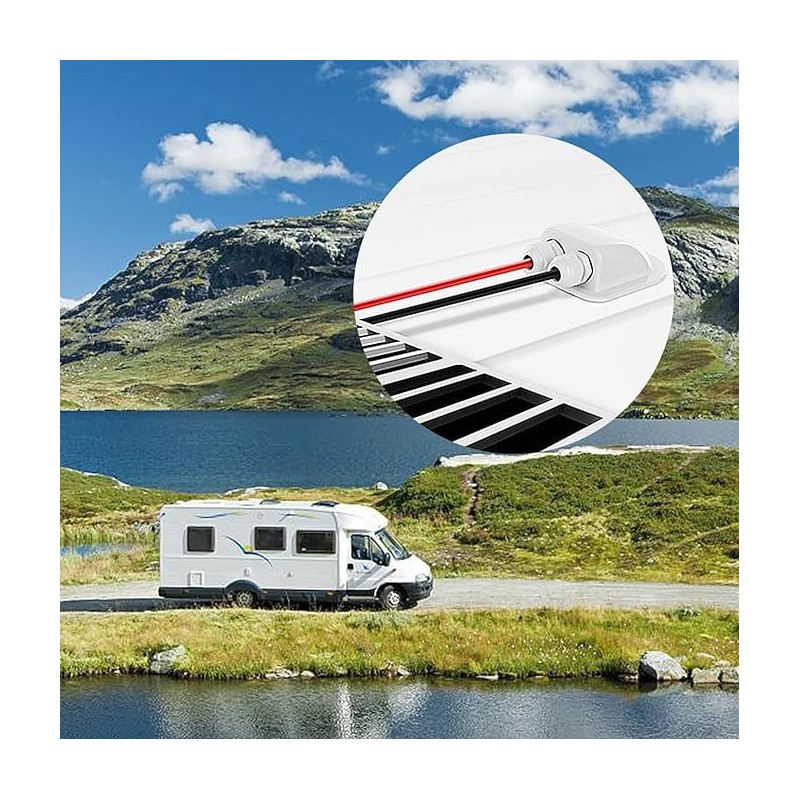 Solar Roof Duct 2-Way Waterproof Solar Cable Guide Roof Guide