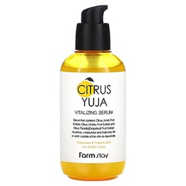 [Farmstay] Citrus Yuja Vitalizing Serum 100ml(3.38fi.oz) / wrinkles, moist/K-Beauty