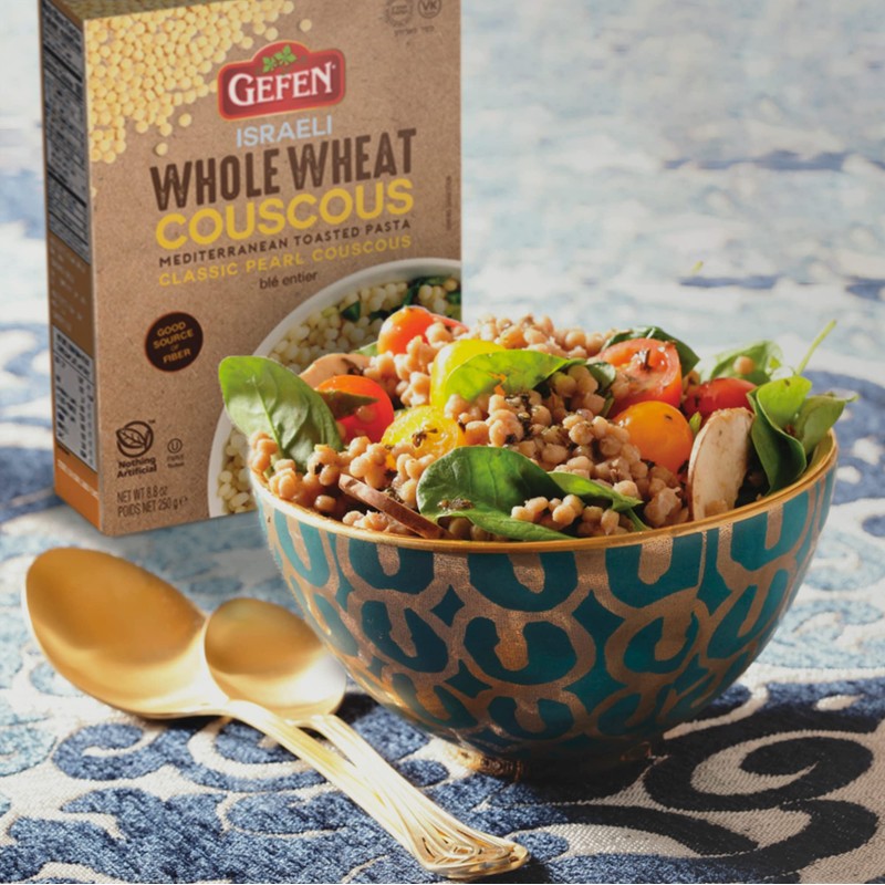 Gefen Whole Wheat, Israeli Couscous 8.8oz (2 Pack)