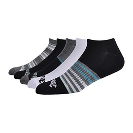 Billabong Men's Half Cushion Low Cut Socks, Black, 10/13