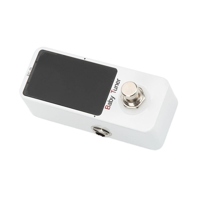 Mini Pedal Tuner Monoblock Chromatic Tuning Effect for Electric Guitar