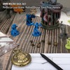 DND 6mm Micro Polyhedral Dice Set with Pocket Watch Shell