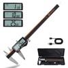 HARDELL Digital Caliper, Rechargeable 0-8 Inch Calipers Measuring Tool with
