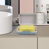 Leakproof Travel Soap Container with Lid Travel Essentials Soap Case