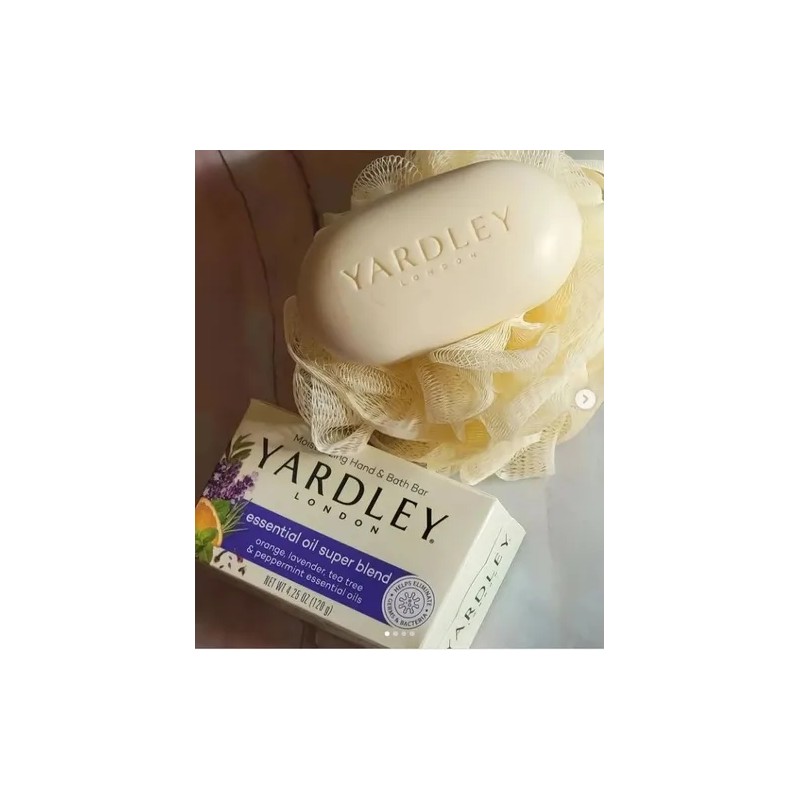 Jabón De Baño Yardley London Essential Oil Super Blend 120g