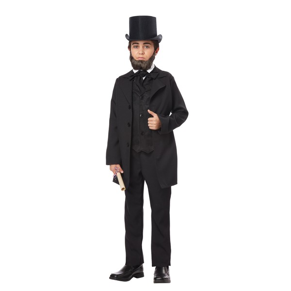 Boys Abraham Lincoln Costume Medium (8-10)