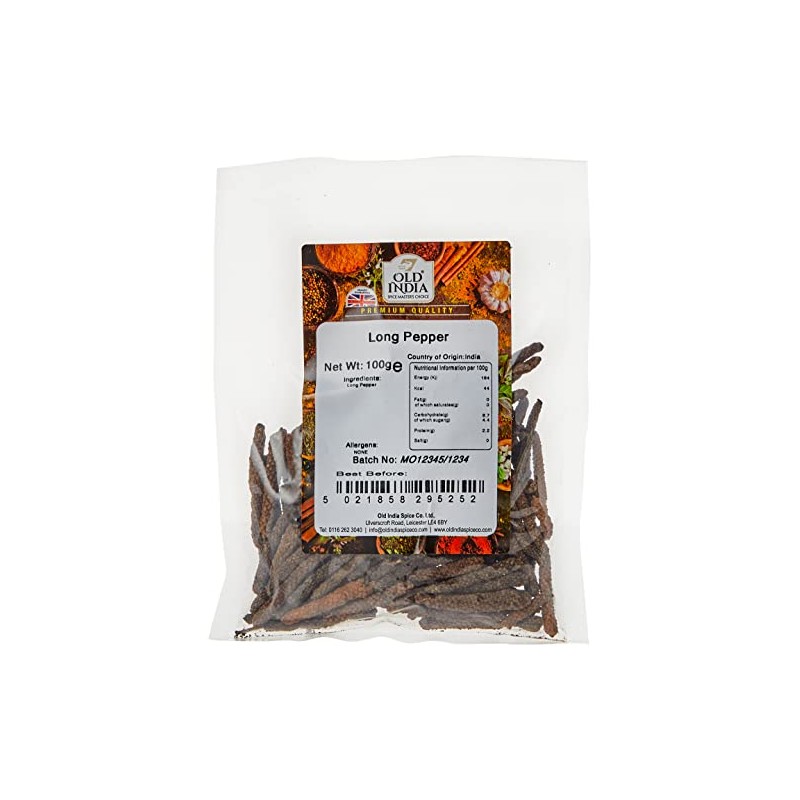 Old India Long Pepper 100g