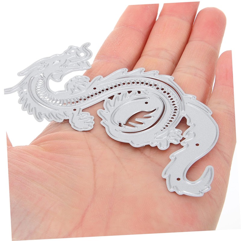 VILLFUL Dragon Metal Cutting Die for Scrapbooking Sturdy DIY Template