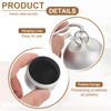 uxcell Travel Ring Holder Keychain, Portable Jewelry Holder Storage Organizer,